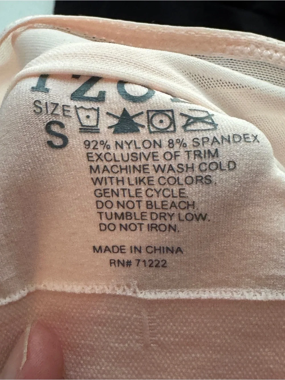 Izod Seamless Bralette Duo in Black & Light Pink